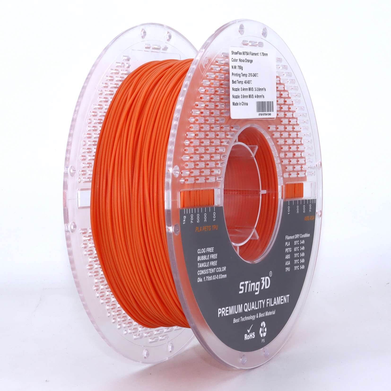  Shoeflex 9075A Nova Orange