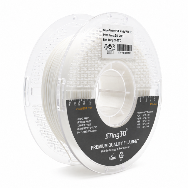 ShoeFlex 9075A Matte White